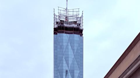 Photo of construction at CIBC SQUARE Phase 2