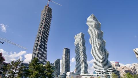 Construction at M3 in Mississauga